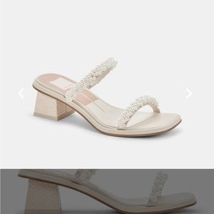 Dolce Vita River Pearl Wide Heels